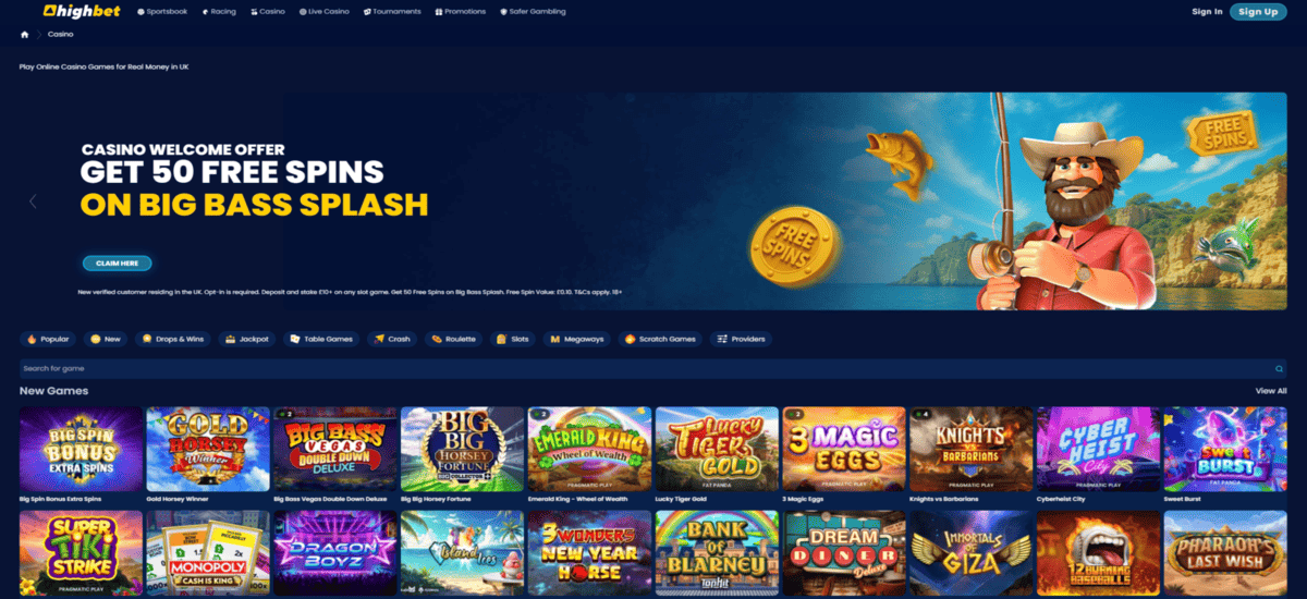 Highbet Casino UK
